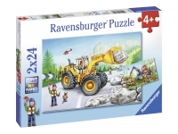 Ravensburger: Diggers at Work (2 x 24)