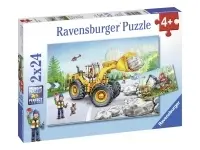 Ravensburger: Diggers at Work (2 x 24)