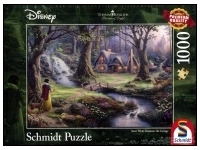 Schmidt: Thomas Kinkade - Painter of Light, Disney: Snow White Discovers the Cottage (1000)