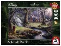 Schmidt: Thomas Kinkade - Painter of Light, Disney: Snow White Discovers the Cottage (1000)