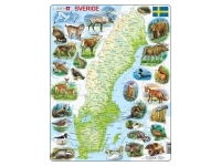 Larsen: Rampussel - Sverigekarta med svenska djur (71)