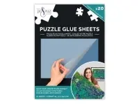Puzzle Glue Sheets - Limark (20 st A4 för 3000 bitar) - Jig&Puz