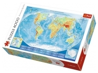 Trefl: Large Physical Map of the World (4000)