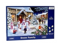 The House of Puzzles: Snow Family (1000)