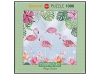 Heye: Quadrat - Turnowsky, Flamingos & Lilies (1000)