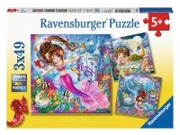 Ravensburger: Charming Mermaids (3 x 49)