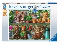 Ravensburger: Cats on the Shelf (500)