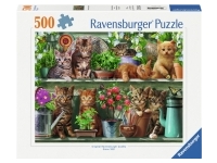 Ravensburger: Cats on the Shelf (500)