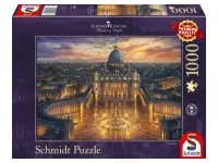 Schmidt: Thomas Kinkade - Painter of Light, Vatican Sunset (1000)