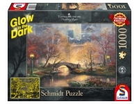 Schmidt: Thomas Kinkade - Painter of Light, Central Park in the Fall  - Glow in the Dark (1000)