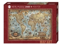 Heye: Map Art - The World (2000)