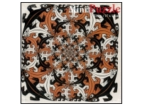 Puzzelman: M.C. Escher - Mini Puzzle, Lizard (210)