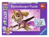 Ravensburger: Paw Patrol - Skye & Everest (2 x 24)