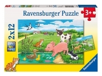 Ravensburger: Baby Farm Animals (2 x 12)