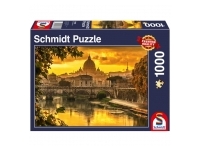 Schmidt: Golden Light Over Rome (1000)