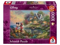 Schmidt: Thomas Kinkade - Painter of Light, Disney: Mickey and Minnie Sweetheart Cove (1000)