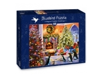 Bluebird Puzzle: A Magical View to Christmas (1000)