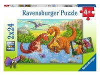 Ravensburger: Dinosaurs at Play (2 x 24)