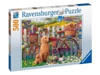 Ravensburger: Cute Dogs in the Garden (500)