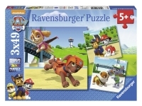 Ravensburger: Paw Patrol - Team on 4 Paws (3 x 49)