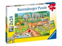 Ravensburger: A day at the Zoo (2 x 24)