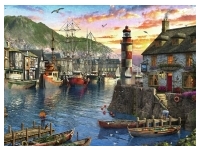 Ravensburger: Sunrise at the Port (500)