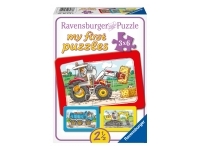 Ravensburger: Excavator, Tractor and Dump Truck (3 x 6)