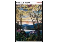 Piatnik: Louis Comfort Tiffany - Magnolias and Irises (1000)