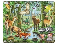 Larsen: Rampussel - Djur i Skogen vid en Bäck (40)