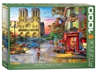 EuroGraphics: Dominic Davison - Notre Dame Sunset (1000)