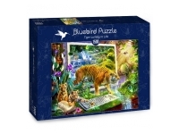 Bluebird Puzzle: Jan Patrik Krasny - Tiger Coming to Life (1500)