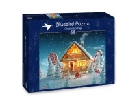 Bluebird Puzzle: Christmas Cottage (500)