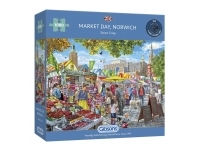 Gibsons: Steve Crisp - Market Day, Norwich (1000)