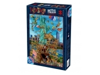D-Toys: New York - Statue of Liberty (1000)