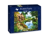 Bluebird Puzzle: Cottage by the Lake (1000)