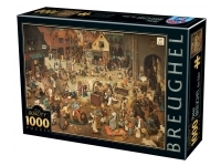 D-Toys: Brueghel the Elder - The Fight Between Carnival and Lent (1000)