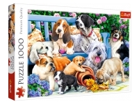 Trefl: Dogs in the Garden (1000)