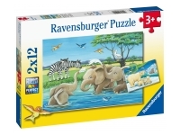 Ravensburger: Baby Safari Animals (2 x 12)