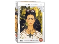 EuroGraphics: Frida Kahlo - Self-Portrait with Thorn Necklace and Hummingbird (1000)