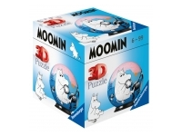 Ravensburger: Puzzle Ball - Moomin Blå - 01 (55)