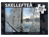 Svenskapussel: Skellefteå - Strandpromenaden (1000)