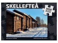 Svenskapussel: Skellefteå - Bonnstan en vinterdag (1000)