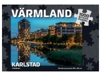 Svenskapussel: Värmland - Karlstad, Klarälven (1000)