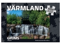 Svenskapussel: Vrmland - Grums, Borgvik (1000)