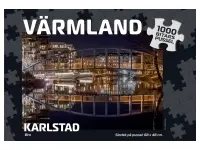 Svenskapussel: Värmland - Karlstad, Bro (1000)