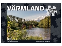 Svenskapussel: Vrmland - Kil, Gunnita Jrnvgsbro (1000)