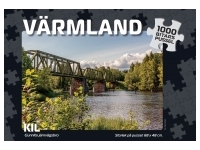 Svenskapussel: Värmland - Kil, Gunnita Järnvägsbro (1000)