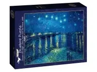 Bluebird Puzzle: Vincent Van Gogh - Starry Night Over the Rhône, 1888 (1000)