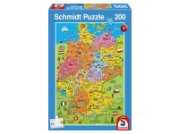 Schmidt: Cartoon Map of Germany (200)