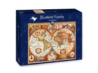 Bluebird Puzzle: Vintage Map (1000)